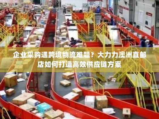 企业采购遇跨境物流难题?大力力澳洲直邮店如何打造高效供应链方案 企业采购遇跨境物流难题?大力力澳洲直邮店如何打造高效供应链方案