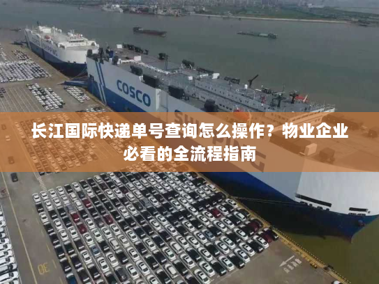 长江国际快递单号查询怎么操作?物业企业必看的全流程指南 长江国际快递单号查询怎么操作?物业企业必看的全流程指南