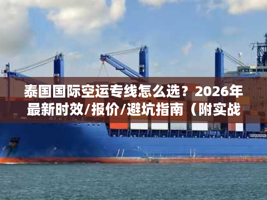 泰国国际空运专线怎么选？2026年最新时效/报价/避坑指南（附实战案例）