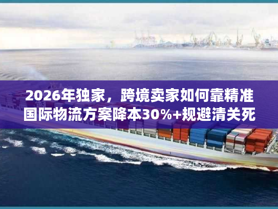 2026年独家，跨境卖家如何靠精准国际物流方案降本30%+规避清关死穴？
