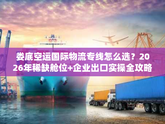 娄底空运国际物流专线怎么选？2026年稀缺舱位+企业出口实操全攻略
