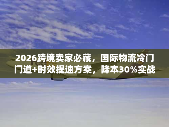 2026跨境卖家必藏，国际物流冷门门道+时效提速方案，降本30%实战指南