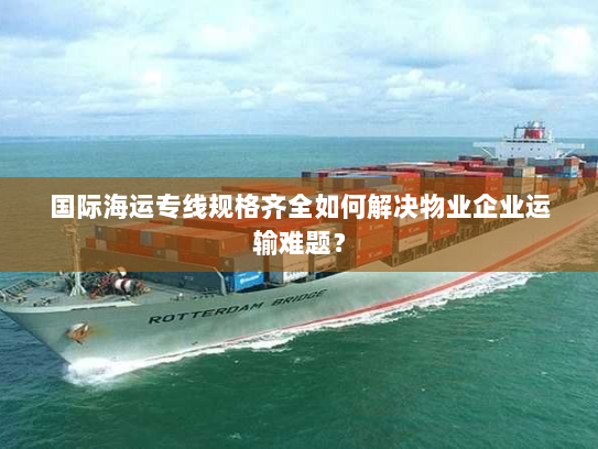 国际海运专线规格齐全如何解决物业企业运输难题? 国际海运专线规格齐全如何解决物业企业运输难题?