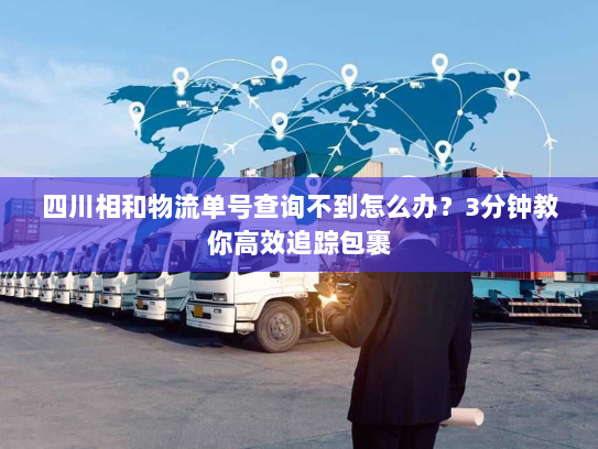 四川相和物流单号查询不到怎么办？3分钟教你高效追踪包裹