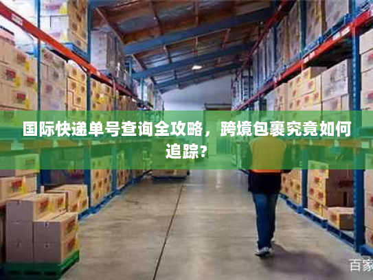 国际快递单号查询全攻略,跨境包裹究竟如何追踪? 国际快递单号查询全攻略,跨境包裹究竟如何追踪?
