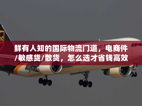 鲜有人知的国际物流门道，电商件/敏感货/散货，怎么选才省钱高效？