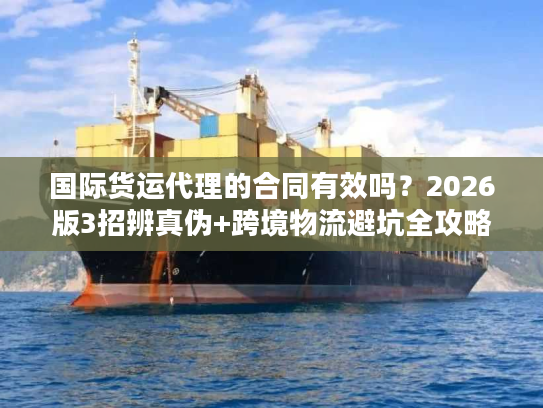 国际货运代理的合同有效吗？2026版3招辨真伪+跨境物流避坑全攻略
