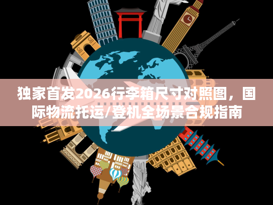 独家首发2026行李箱尺寸对照图，国际物流托运/登机全场景合规指南