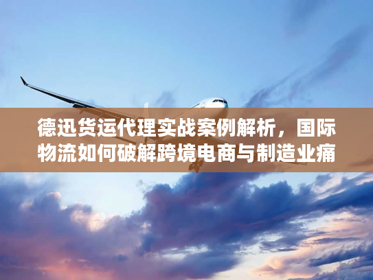 德迅货运代理实战案例解析，国际物流如何破解跨境电商与制造业痛点？