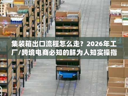 集装箱出口流程怎么走?2026年工厂/跨境电商必知的鲜为人知实操指南 集装箱出口流程怎么走?2026年工厂/跨境电商必知的鲜为人知实操指南