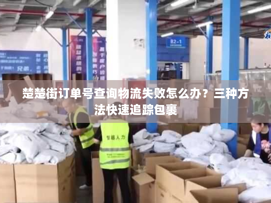 楚楚街订单号查询物流失败怎么办？三种方法快速追踪包裹