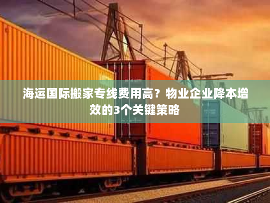 海运国际搬家专线费用高?物业企业降本增效的3个关键策略 海运国际搬家专线费用高?物业企业降本增效的3个关键策略