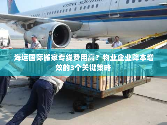 海运国际搬家专线费用高?物业企业降本增效的3个关键策略 海运国际搬家专线费用高?物业企业降本增效的3个关键策略