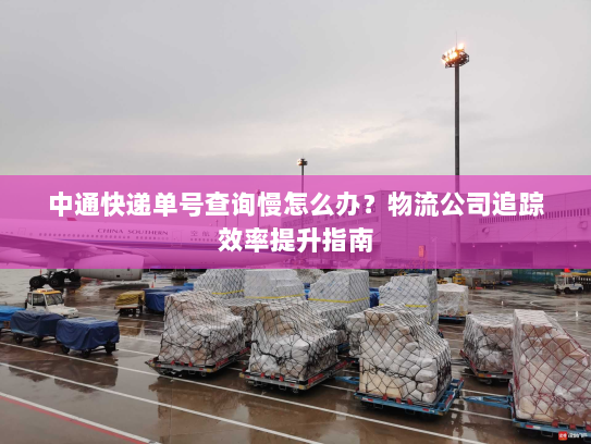 中通快递单号查询慢怎么办?物流公司追踪效率提升指南 中通快递单号查询慢怎么办?物流公司追踪效率提升指南