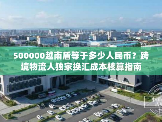 500000越南盾等于多少人民币？跨境物流人独家换汇成本核算指南