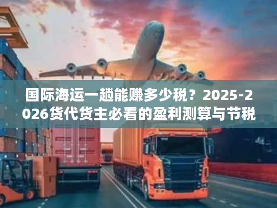 国际海运一趟能赚多少税？2025-2026货代货主必看的盈利测算与节税实操指南