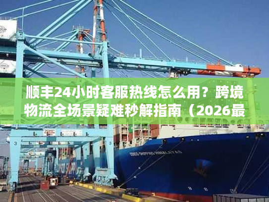 顺丰24小时客服热线怎么用？跨境物流全场景疑难秒解指南（2026最新）