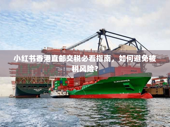 小红书香港直邮交税必看指南,如何避免被税风险? 小红书香港直邮交税必看指南,如何避免被税风险?