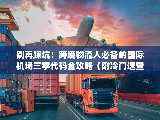 别再踩坑！跨境物流人必备的国际机场三字代码全攻略（附冷门速查表）