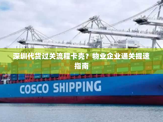 深圳代货过关流程卡壳?物业企业通关提速指南 深圳代货过关流程卡壳?物业企业通关提速指南