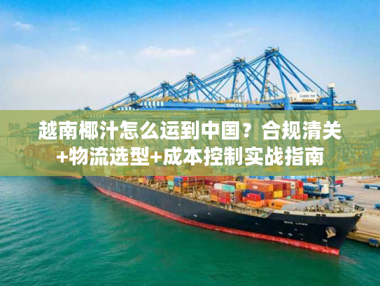 越南椰汁怎么运到中国？合规清关+物流选型+成本控制实战指南