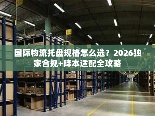 国际物流托盘规格怎么选？2026独家合规+降本适配全攻略