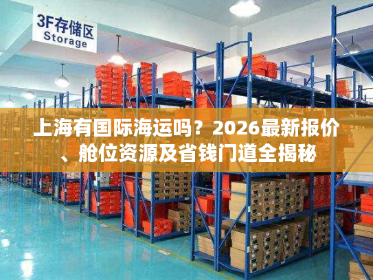 上海有国际海运吗？2026最新报价、舱位资源及省钱门道全揭秘