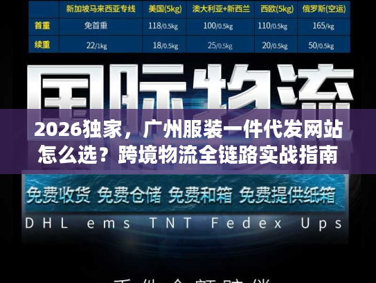2026独家，广州服装一件代发网站怎么选？跨境物流全链路实战指南