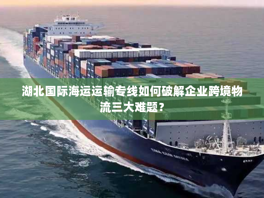 湖北国际海运运输专线如何破解企业跨境物流三大难题? 湖北国际海运运输专线如何破解企业跨境物流三大难题?