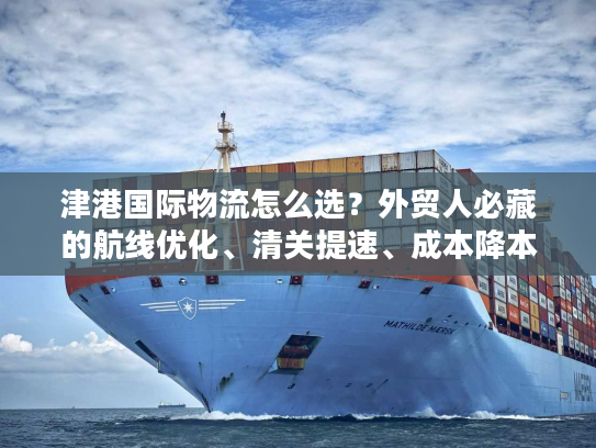 津港国际物流怎么选？外贸人必藏的航线优化、清关提速、成本降本全攻略