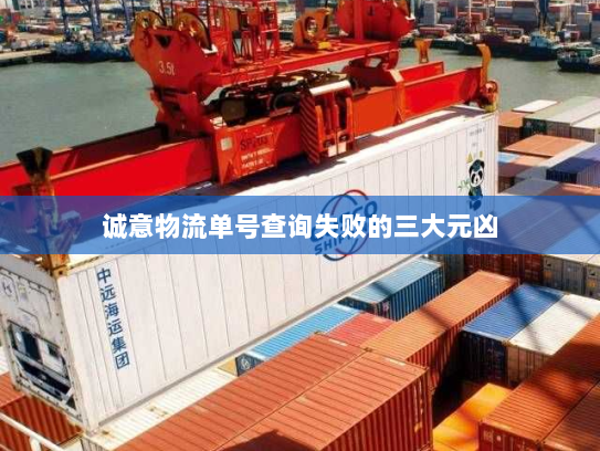 诚意物流单号查询失败的三大元凶 诚意物流单号查询失败的三大元凶
