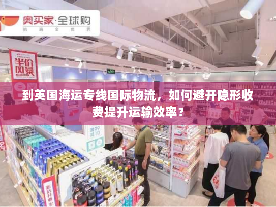 到英国海运专线国际物流，如何避开隐形收费提升运输效率？