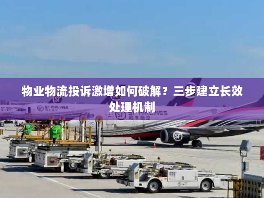 物业物流投诉激增如何破解?三步建立长效处理机制 物业物流投诉激增如何破解?三步建立长效处理机制