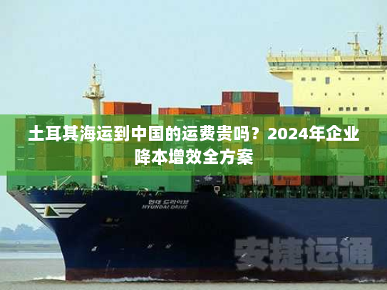 土耳其海运到中国的运费贵吗?2024年企业降本增效全方案 土耳其海运到中国的运费贵吗?2024年企业降本增效全方案