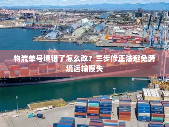 物流单号填错了怎么改?三步修正法避免跨境运输损失 物流单号填错了怎么改?三步修正法避免跨境运输损失
