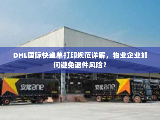 DHL国际快递单打印规范详解,物业企业如何避免退件风险? DHL国际快递单打印规范详解,物业企业如何避免退件风险?