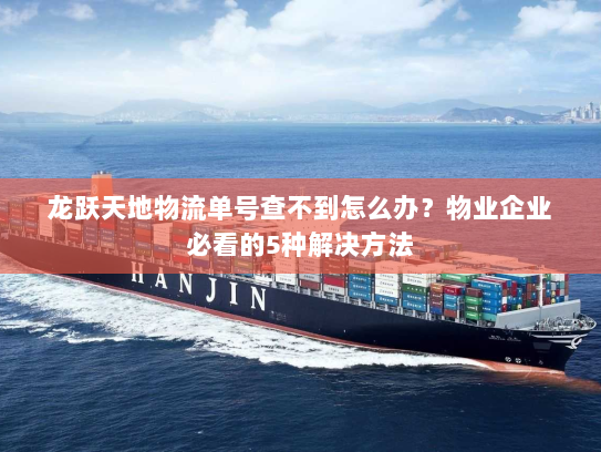 龙跃天地物流单号查不到怎么办?物业企业必看的5种解决方法 龙跃天地物流单号查不到怎么办?物业企业必看的5种解决方法