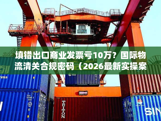 填错出口商业发票亏10万？国际物流清关合规密码（2026最新实操案例）