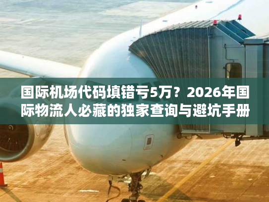国际机场代码填错亏5万？2026年国际物流人必藏的独家查询与避坑手册
