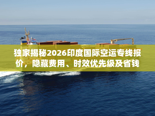 独家揭秘2026印度国际空运专线报价，隐藏费用、时效优先级及省钱门道全攻略