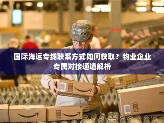 国际海运专线联系方式如何获取？物业企业专属对接通道解析