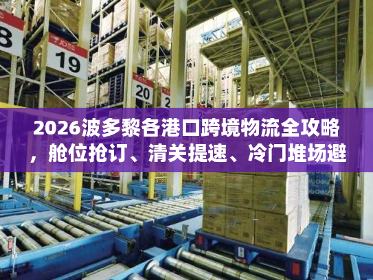 2026波多黎各港口跨境物流全攻略，舱位抢订、清关提速、冷门堆场避坑指南