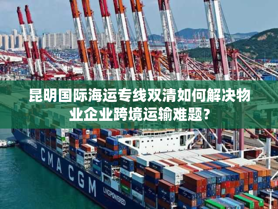 昆明国际海运专线双清如何解决物业企业跨境运输难题？