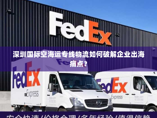 深圳国际空海运专线物流如何破解企业出海痛点？
