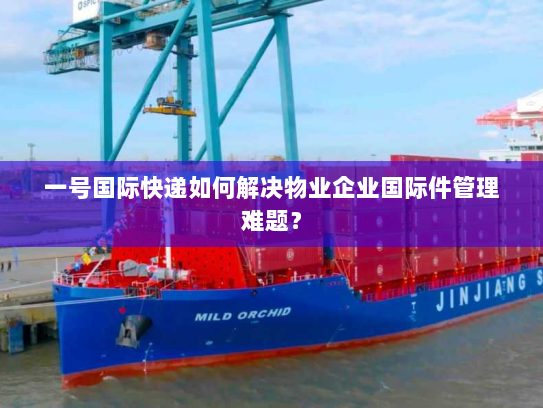 一号国际快递如何解决物业企业国际件管理难题? 一号国际快递如何解决物业企业国际件管理难题?