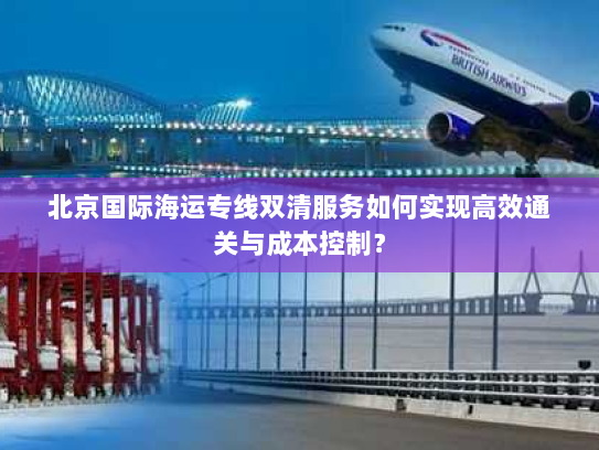 北京国际海运专线双清服务如何实现高效通关与成本控制？