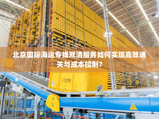 北京国际海运专线双清服务如何实现高效通关与成本控制? 北京国际海运专线双清服务如何实现高效通关与成本控制?