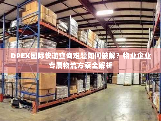 DPEX国际快递查询难题如何破解?物业企业专属物流方案全解析 DPEX国际快递查询难题如何破解?物业企业专属物流方案全解析