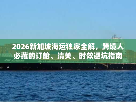 2026新加坡海运独家全解，跨境人必藏的订舱、清关、时效避坑指南