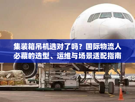 集装箱吊机选对了吗？国际物流人必藏的选型、运维与场景适配指南